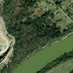Satellite imagery of Paint Rock Bluff, US