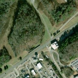 Satellite imagery of X-10 Reactor, Oak Ridge National Laboratory, US