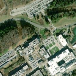 Satellite imagery of X-10 Reactor, Oak Ridge National Laboratory, US