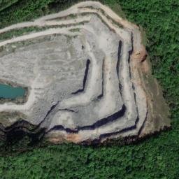 Satellite imagery of Turkey Hen Quarry, US