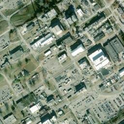 Satellite imagery of X-10 Reactor, Oak Ridge National Laboratory, US