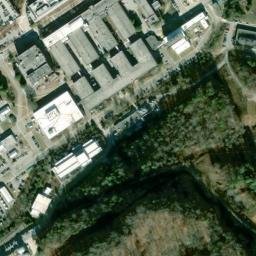 Satellite imagery of X-10 Reactor, Oak Ridge National Laboratory, US