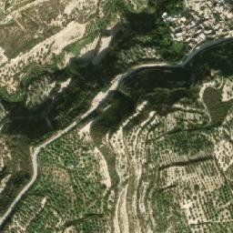 Satellite imagery of Al Qiddīs, SY