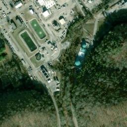 Satellite imagery of X-10 Reactor, Oak Ridge National Laboratory, US