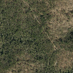Satellite imagery of Brown Mountain Ridge, US