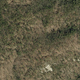Satellite imagery of Brown Mountain Ridge, US