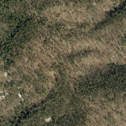 Satellite imagery of Brown Mountain Ridge, US