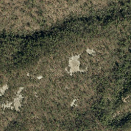 Satellite imagery of Brown Mountain Ridge, US