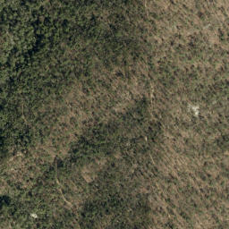 Satellite imagery of Brown Mountain Ridge, US