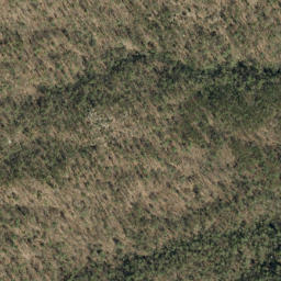 Satellite imagery of Brown Mountain Ridge, US