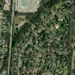 Satellite imagery of Franklin Battlefield, US