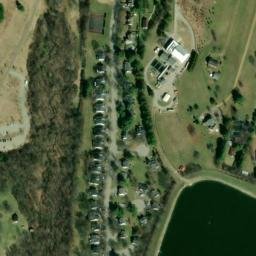 Satellite imagery of Franklin Battlefield, US