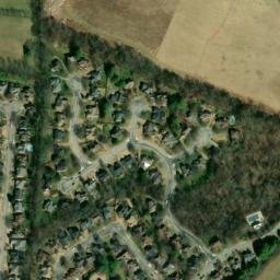 Satellite imagery of Franklin Battlefield, US