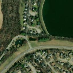 Satellite imagery of Franklin Battlefield, US