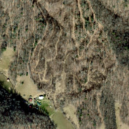 Satellite imagery of Turkeypen Ridge, US