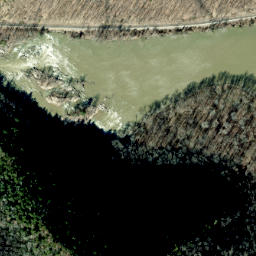 Satellite imagery of Lovers Leap Ridge, US
