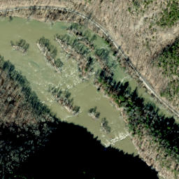 Satellite imagery of Lovers Leap Ridge, US