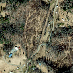 Satellite imagery of Dan Knob Ridge, US