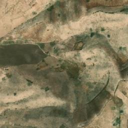 Satellite imagery of Pushtah-ye Sar-e Wāzān, AF