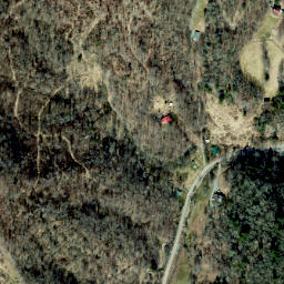 Satellite imagery of Dan Knob Ridge, US