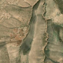 Satellite imagery of Pushtah-ye Sar-e Wāzān, AF