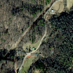 Satellite imagery of Snakeden Ridge, US