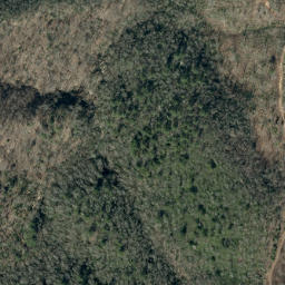 Satellite imagery of Witness Rock Ridge, US