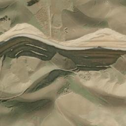 Satellite imagery of Qizil Kōtal, AF