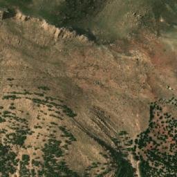 Satellite imagery of Djebel Menes, DZ