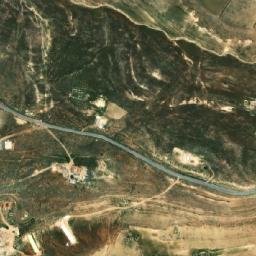 Satellite imagery of Djebel Chouf, DZ