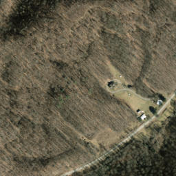 Satellite imagery of Brushy Ridge, US