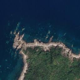 Satellite imagery of Monga-saki, JP