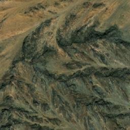 Satellite imagery of Kōh-e Jānay, AF