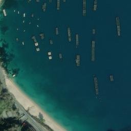 Satellite imagery of Washi-saki, JP