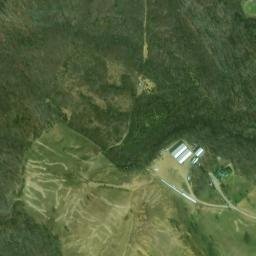 Satellite imagery of Paint Rock Ridge, US