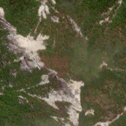Satellite imagery of cairn, JP