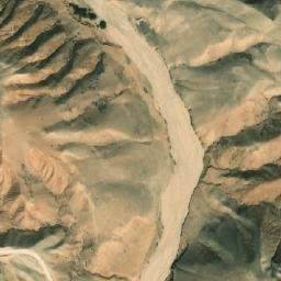 Satellite imagery of Kōh-e Ḩājī Kushtah, AF