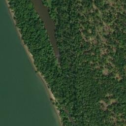 Satellite imagery of Lady Finger Bluff, US