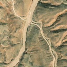 Satellite imagery of Kōh-e Ḩājī Kushtah, AF