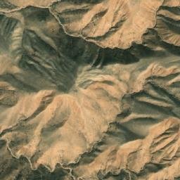 Satellite imagery of Kōh-e Ḩājī Kushtah, AF