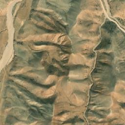 Satellite imagery of Kōh-e Ḩājī Kushtah, AF