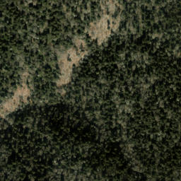 Satellite imagery of Shawano Ridge, US