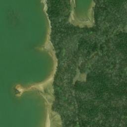 Satellite imagery of Fooshee Peninsula, US