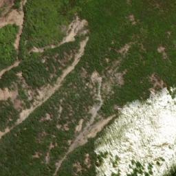 Satellite imagery of cairn, JP