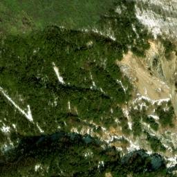 Satellite imagery of cairn, JP