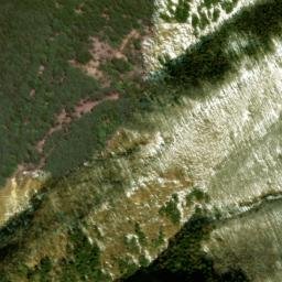 Satellite imagery of cairn, JP