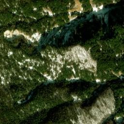 Satellite imagery of cairn, JP