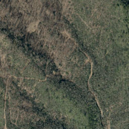 Satellite imagery of Heartbreak Ridge, US