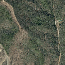 Satellite imagery of Heartbreak Ridge, US