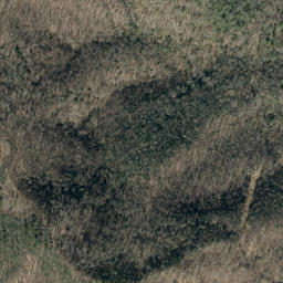 Satellite imagery of Heartbreak Ridge, US